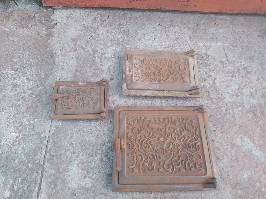 Продаю дверцы для камина/печи, задвижку
Плита, размер-700*400м
