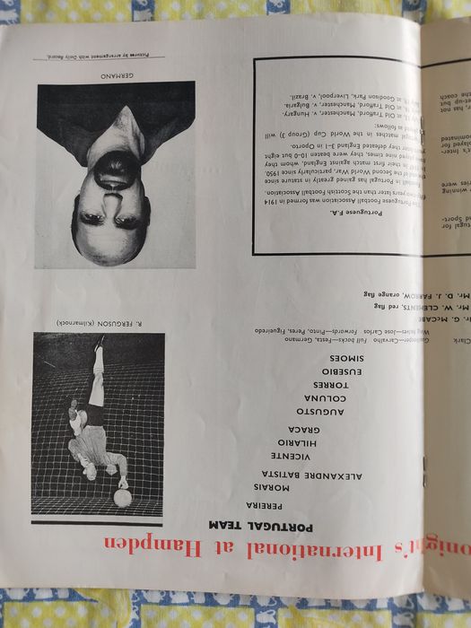 Programa Escócia Portugal 1966