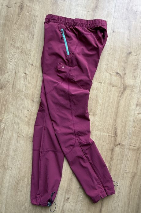 Damskie spodnie trekkingowe  MAMMUT Togira Softshell Szybkoschnące 34
