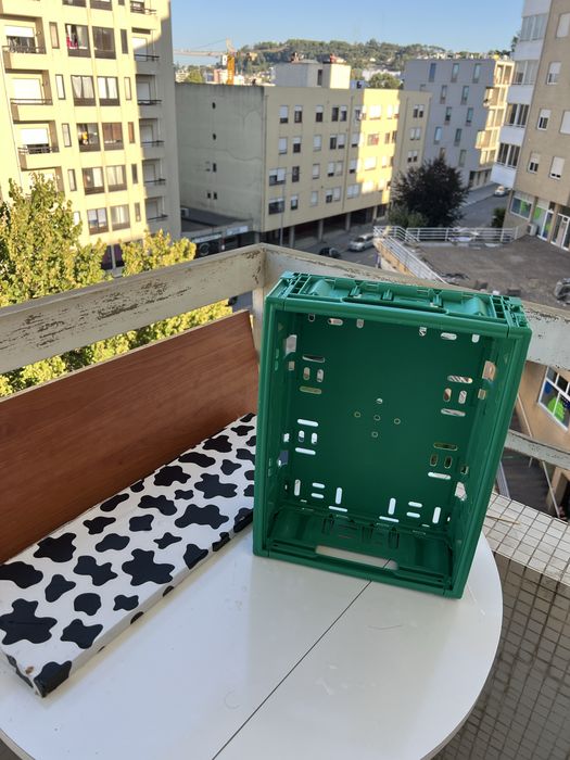 Caixa Dobrável Plástica Pequena (40x30 cm) / Crate IFCO Verde