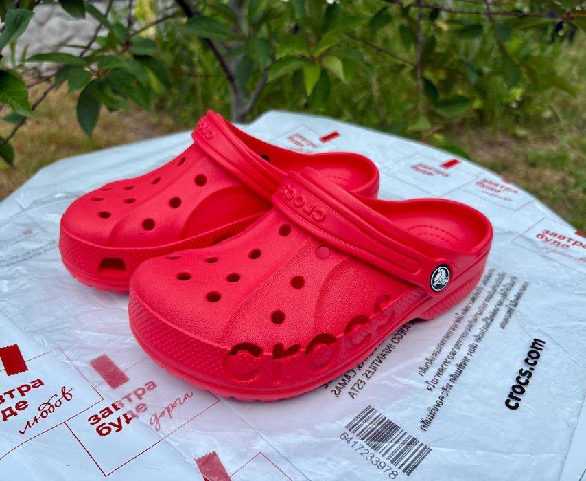 Дитячі крокси Crocs Baya червоні 32 р, 33р дуже гарні крокси дитячі