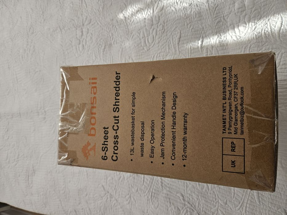 Niszczarka do papieru Bonsaii 13L