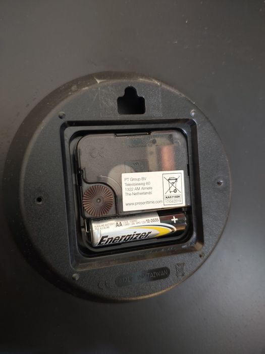 Karlsson zegar 30cm 5821BK Black czarny