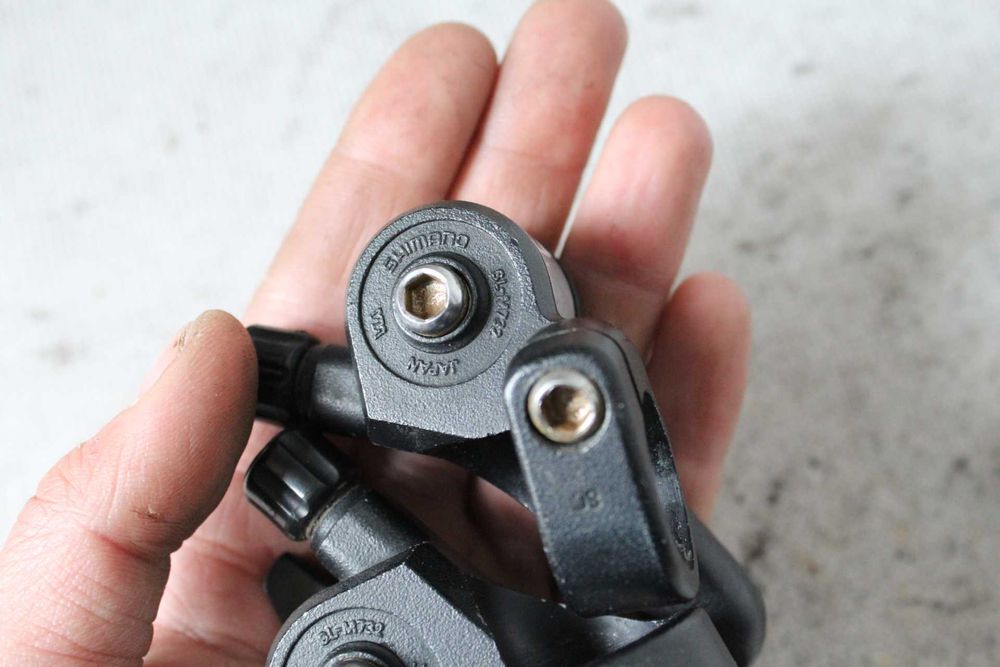 manetki rowerowe THUMB shimano deore XT 3x7s 7 speed era SL-M732  4h152