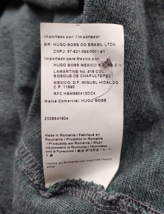 Лёгкий мужской котоновый свитер Hugo Boss