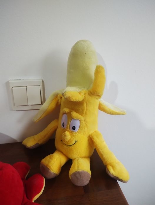 Maskotki Banan, dynia i meduza