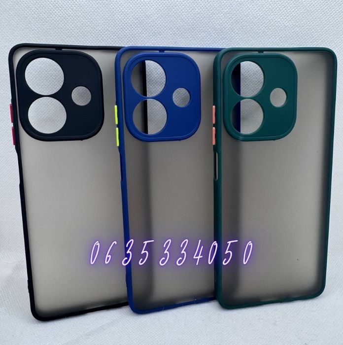 Чехол накладка для Oppo A3 A3X матовый бампер Оппо А3 3 цвета