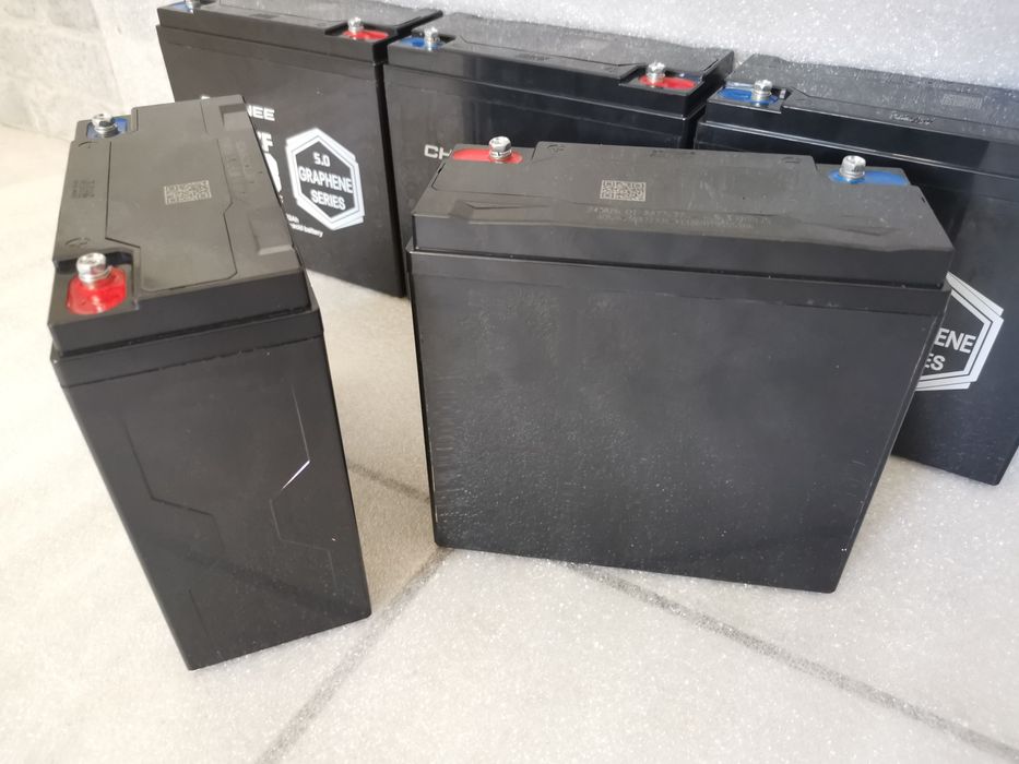 5 Baterias motas bicicletas elétricas Chilwee Grafeno 60V 23Ah 6-DZF23