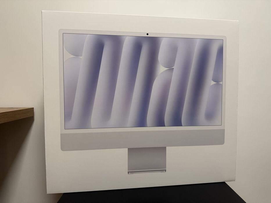 Apple iMac M4 24” A3137 MWUU3ZE/A (10 rdzeni, 16/256 GB, 4 porty Thunderbolt, port ethernet, szkło standardowe)