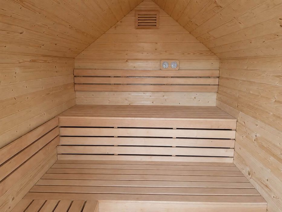 Sauna ogrodowa ocieplana. Sauna fińska