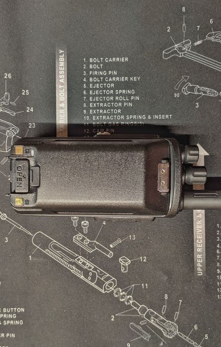 Рація цифрова (IP67) TYT MD-UV390Plus GPS 10Вт (шифр. AES256)акум 2800