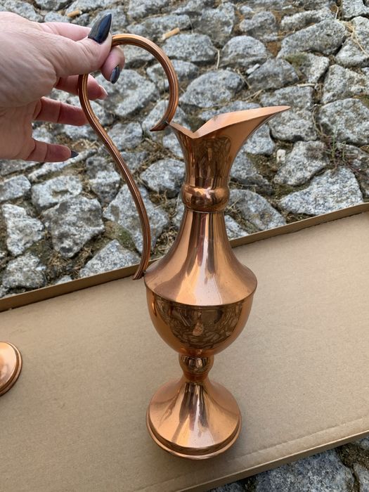 Conjunto 3 peças cobre