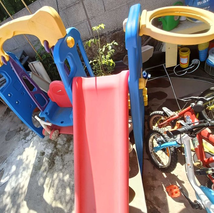 Vários brinquedos exterior