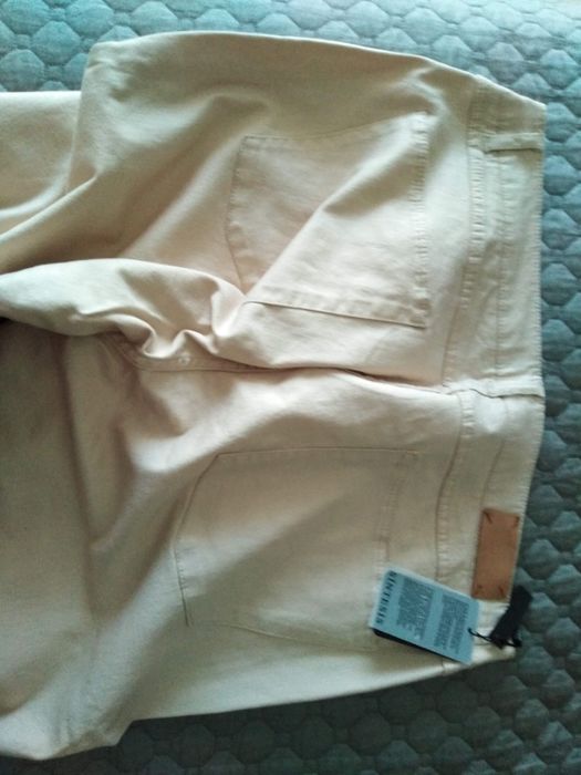 Calças Bege XXL Sínteses -58  - Novas