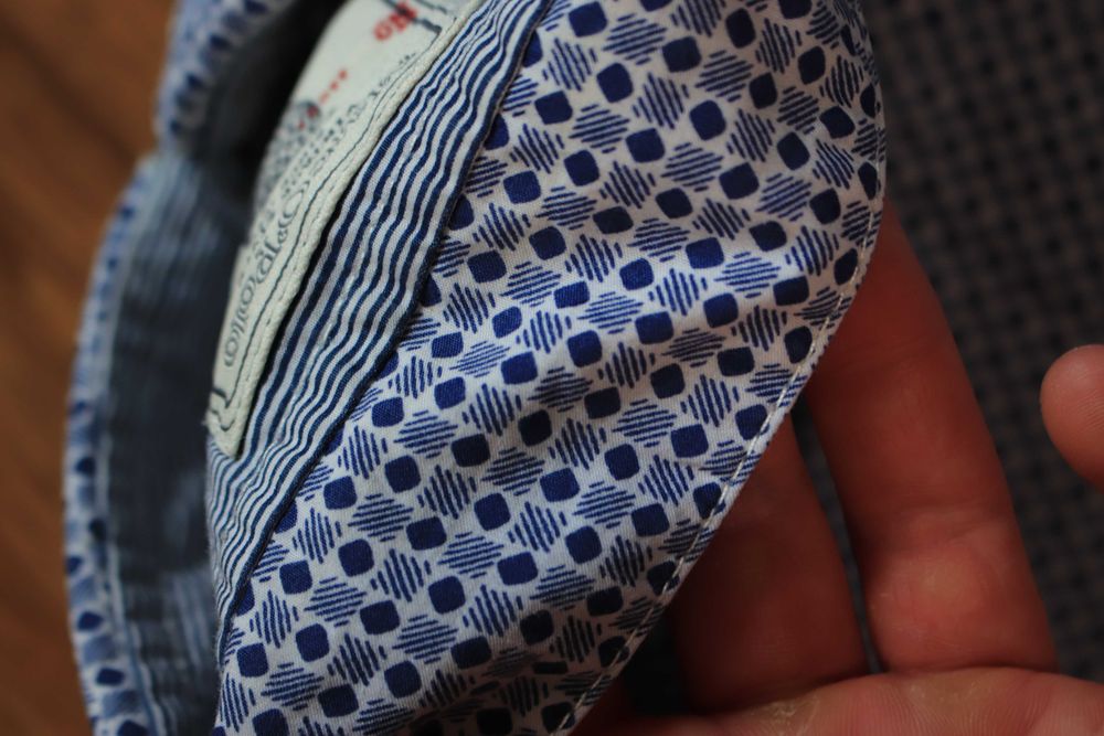 Koszula Marc O'Polo r. M nieb. dł rękaw wzór bawełniana męska