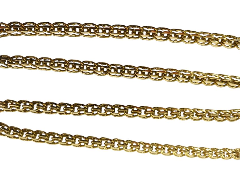 Złoty łańcuszek GARIBALDI 585 44,61G DŁ.57CM