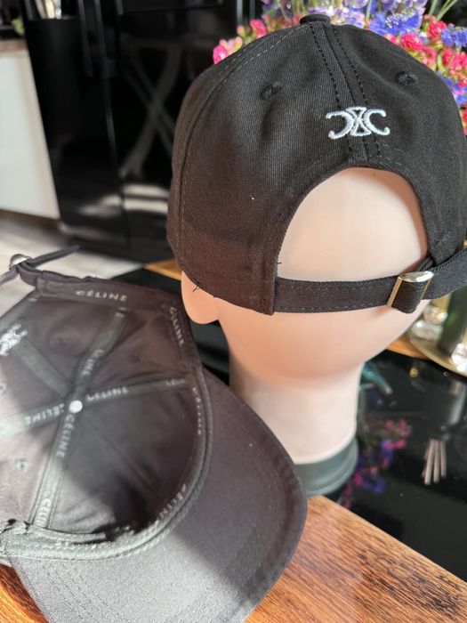 Czapka z daszkiem logo Celine