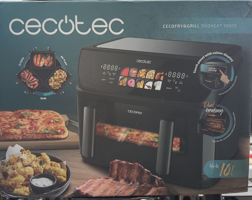 Air fryer CECOTEC Cecofry&Grill duoheat 10000