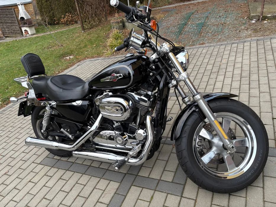 Harley-Davidson Sportster Custom 1200C Harley Davidson XL1200C Sportster 2014r piękny, bez wkładu finansowego