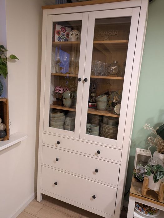 Szafka RTV regał witryna Hemnes