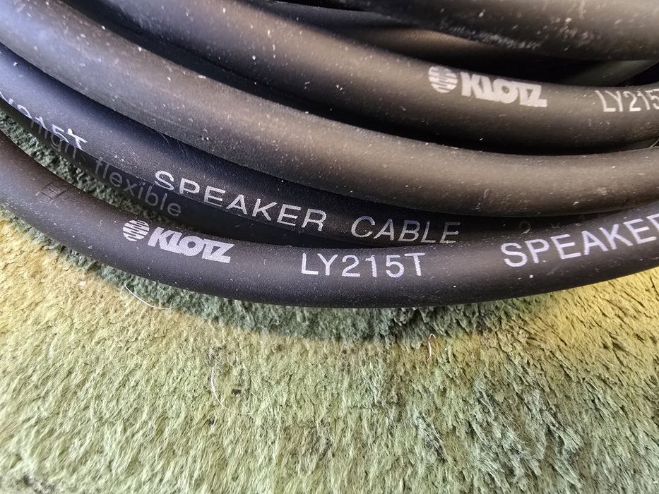 KLOTZ LY215T kabel głośnikowy 2 x1.5² 3.9 m.