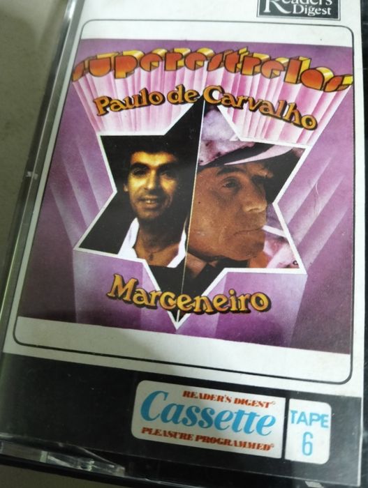 4 Cassetes Tape antigo