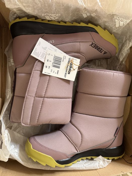 Черевики зимові термо дутікі Adidas оригінал р 38 24 см