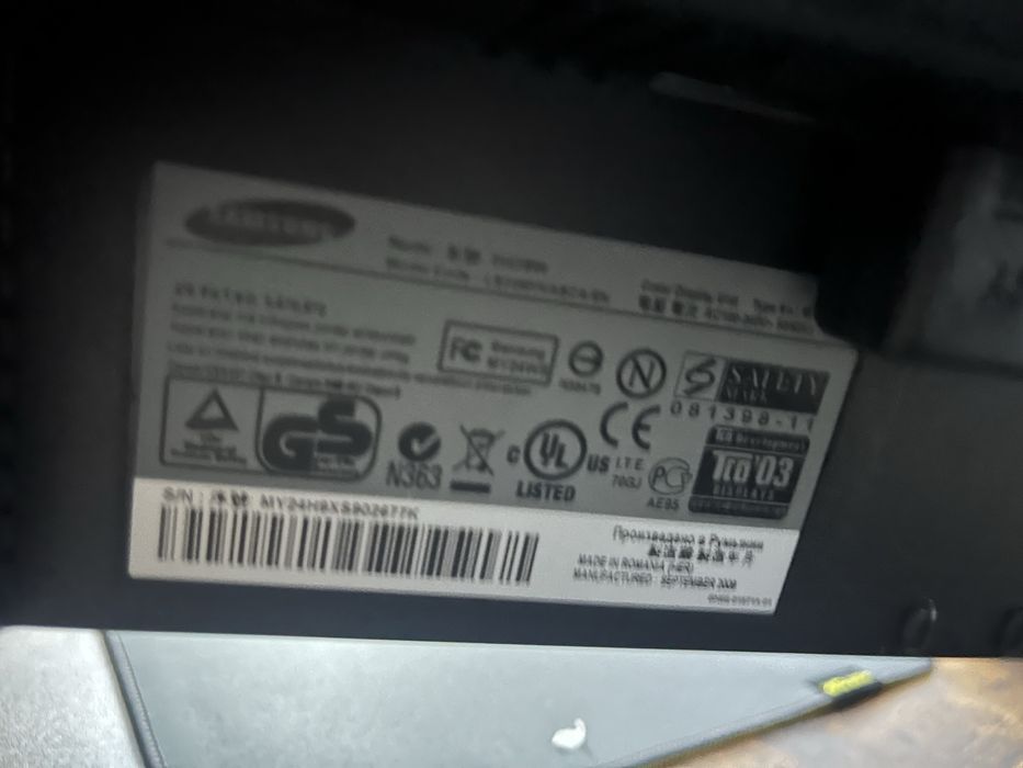 Монітор Samsung SyncMaster 2443
