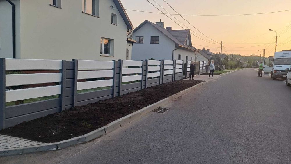 Ogrodzenia Betonowe/Palisadowe/Panelowe MONTAŻ Szybka Realizacja