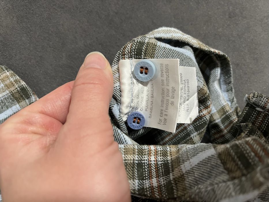 Сорочка для хлопчика зелена 74 розмір