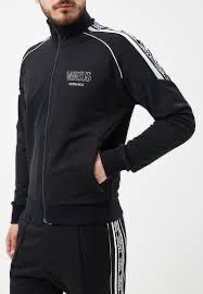 VERSACE (S) Versus Logo Tape Track Jacket мужская спортивная кофта зип