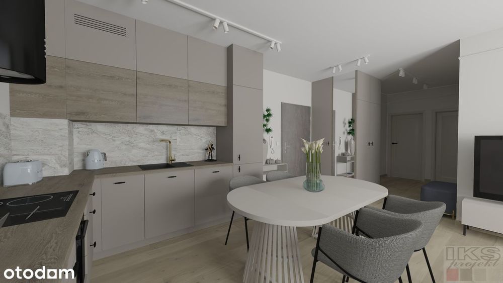 Apartament Jarocin OGRÓD -tuż przy lesie, 67 m2, Z PROJEKTEM ARANŻACJI