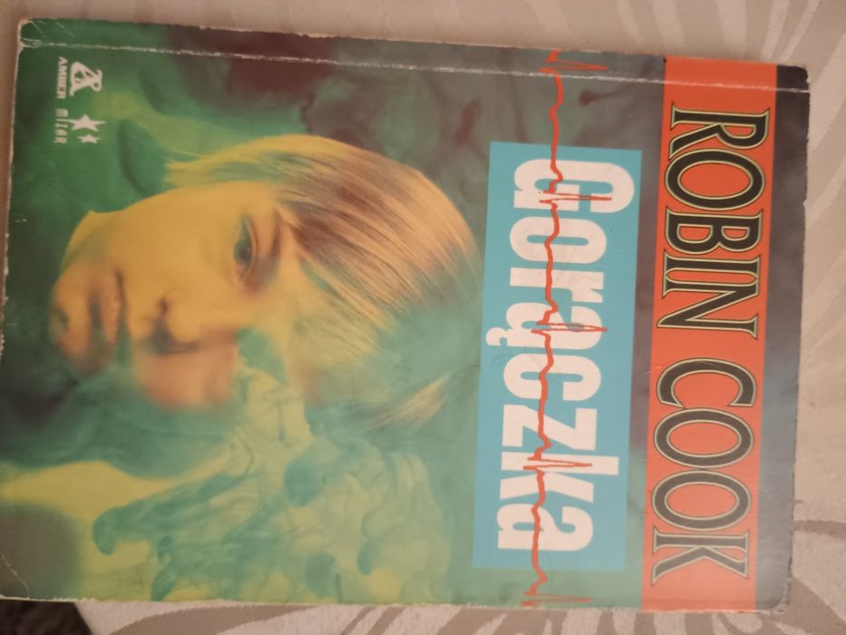 Książka,, Gorączka " R.Cook, wyd.1993r.