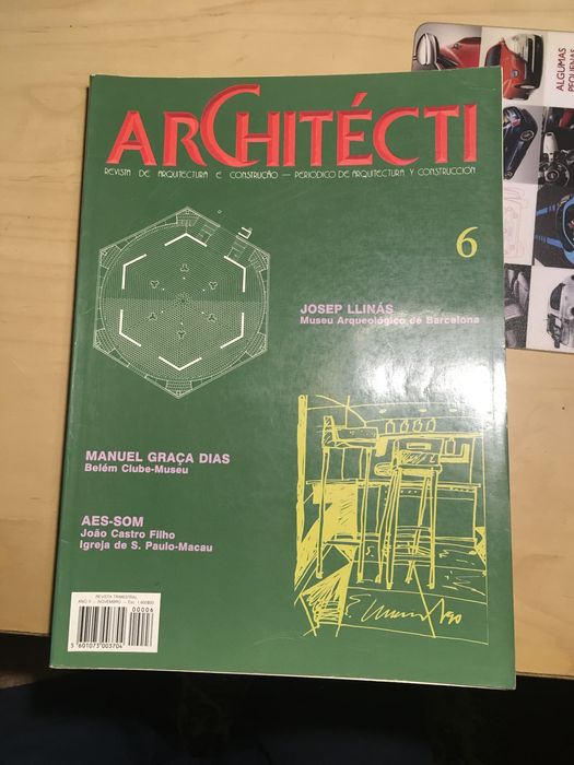 Revistas Architecti (edições 3, 4, 6, 11/12)