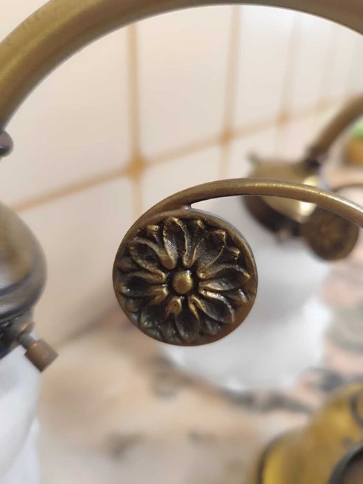 Candeeiro teto - Latão