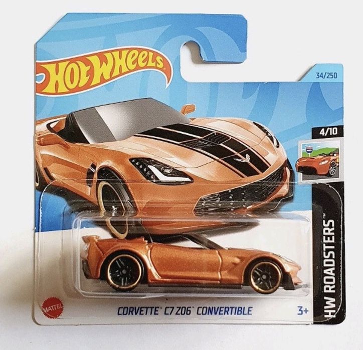 Corvette C7 Z06 Convertible Hot Wheels 2023