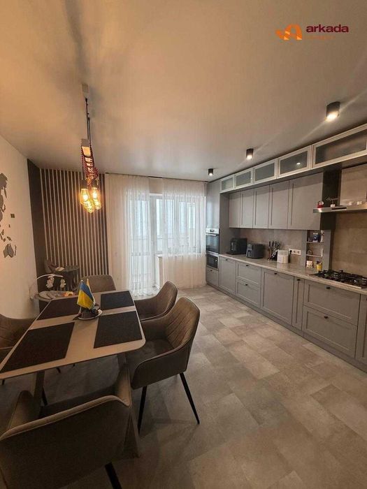 Продаж 3-кім квартири з ремонтом у новобудові біля річки! Держпрограми