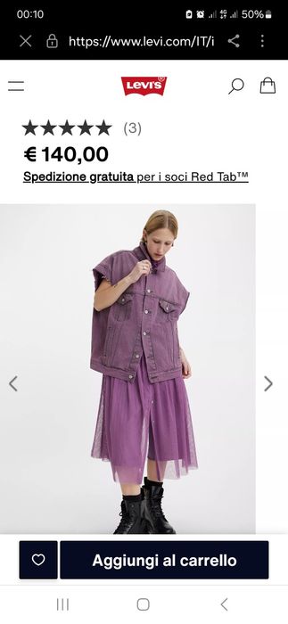 НОВА жилетка LEVIS  розмір XL
