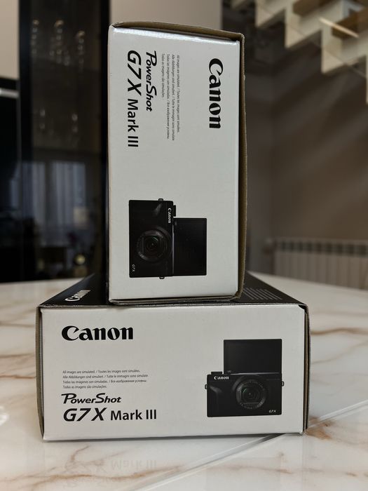 Цифрова фотокамера Canon Powershot G7 X Mark III Black В НАЯВНОСТІ