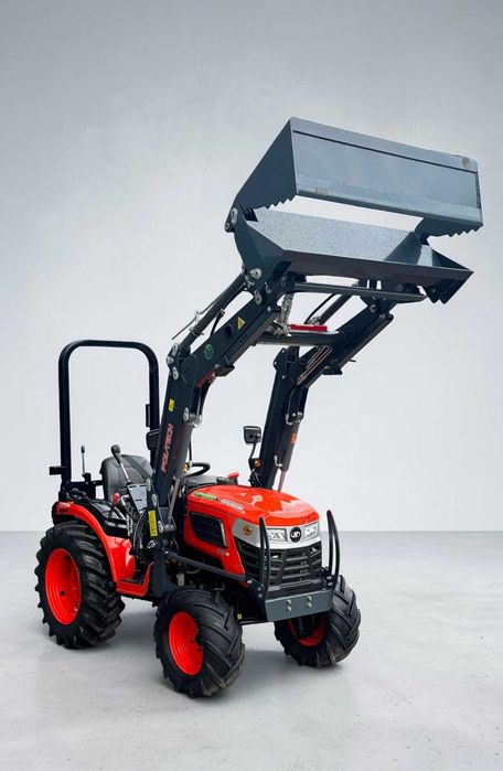 Hinomoto HM3030, PREMIUM Edition, 30hp , 4x4, wspomaganie, HOMOLOGACJA, Mega TUR 4w1, Samopoziomujący
