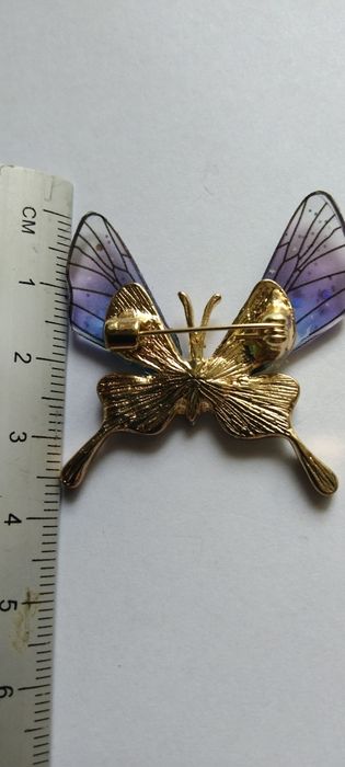 Piękna broszka motylek