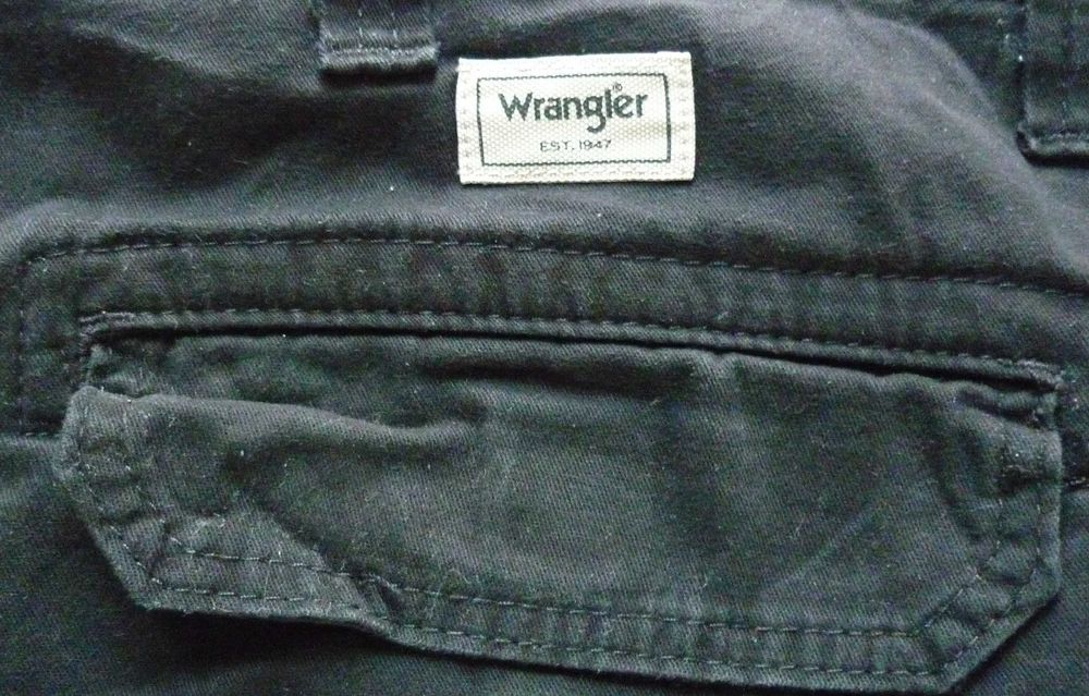 Duże męskie spodnie jeansowe bojówki WRANGLER 3XL W42 L30 STRETCH USA!