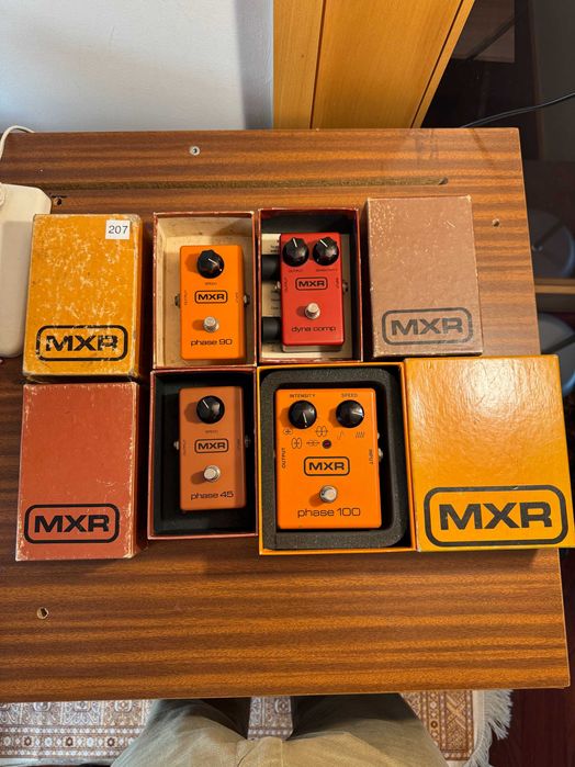 Pack de pedais MXR Bloco Logo, DynaCom + Phaser 45 +90 +100