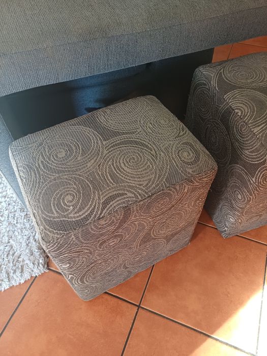 Sofá com  chaise longue