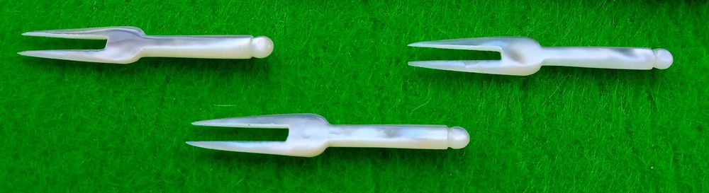 Conjunto de 4 Garfos em Madrepérola438045134878812166