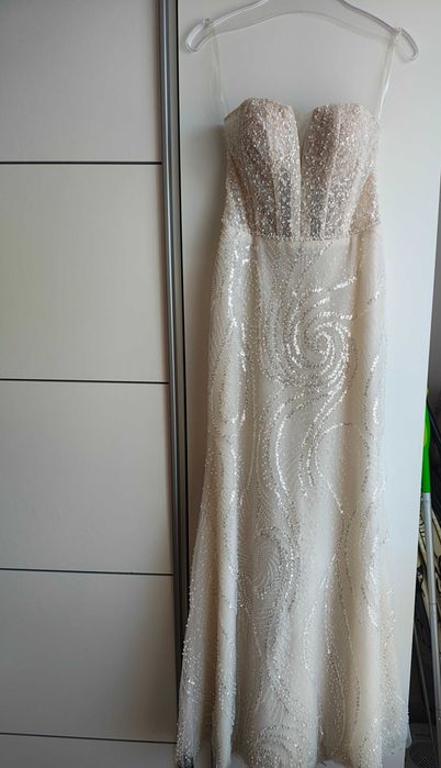 Suknia ślubna rybka 36/38