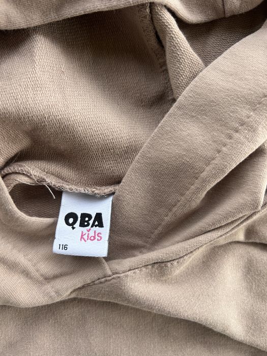 Qba kids bluza z kapturem roz.116