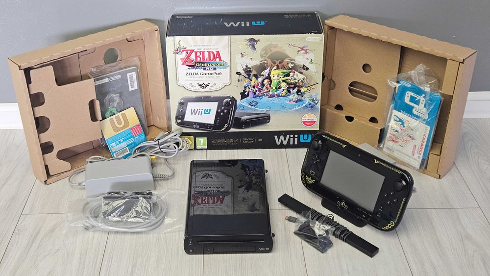Konsola Nintendo Wii U 32GB Premium ZELDA BOX + Wind Waker