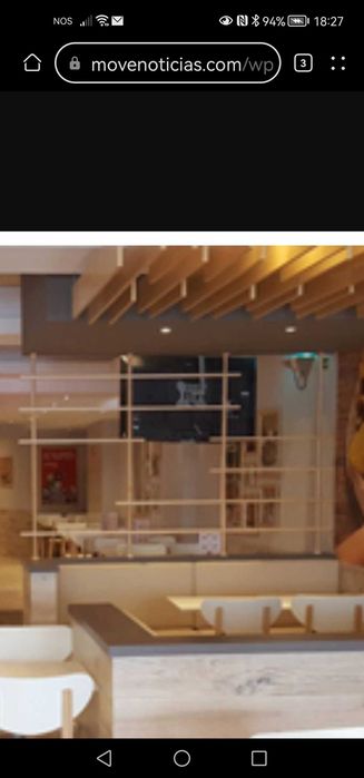 Biombos balcão, divisórias, expositor