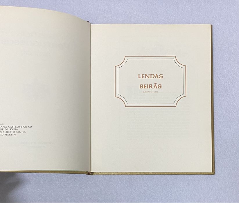 Livro Lendas Portuguesas (1982) - 6 Volumes